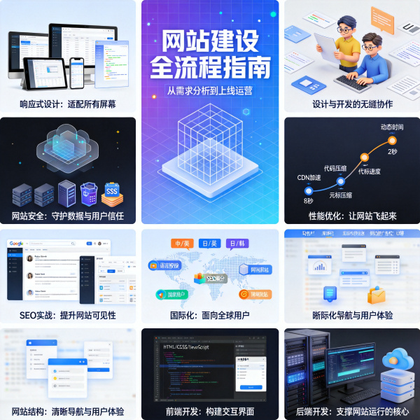 高端品牌官网建设：从0到1打造企业数字化门面